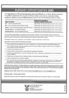 Bursary advert and application form.pdf